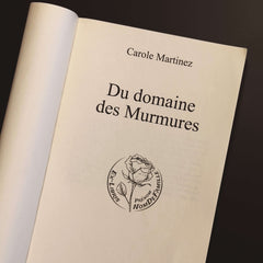 Tampon Ex-libris rose unique