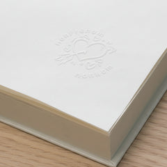 Timbre à sec coeurs cartoon