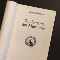 Tampon Ex-libris chat végétation