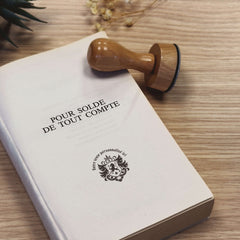 Tampon blason médiéval