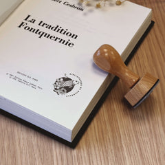 Tampon Ex-libris poisson japonais