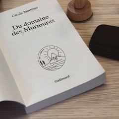 Tampon Ex-libris montagne eneigée