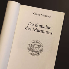 Tampon Ex-libris livre fleuri