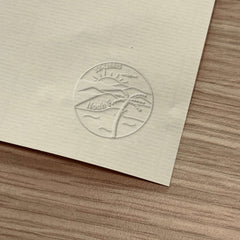 Embosseur Ex-libris oasis du désert