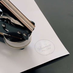 Embosseur Naissance cercle