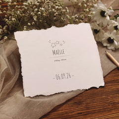 Tampon Naissance dessin d'étoiles