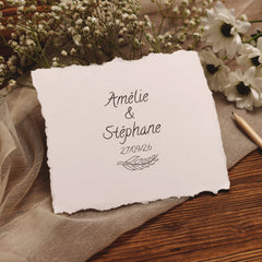 Tampon Mariage branche d'olivier