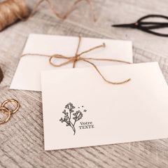 Tampon végétal dessin