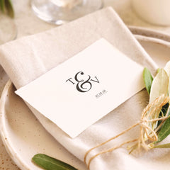 Tampon Mariage initiales &