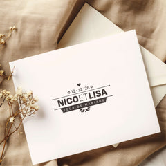 Tampon jour de mariage