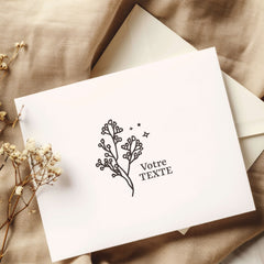 Tampon végétal dessin