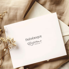 Tampon Baptême élégance