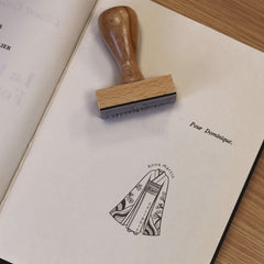 Tampon Ex-libris kimono japonais