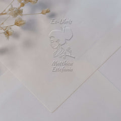 Embosseur Ex-libris japonaise de profil