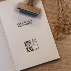 Tampon Ex-libris japonais illustration