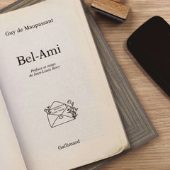 Tampon Ex-libris lettre d'amour