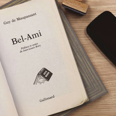 Tampon Ex-libris livre de niche