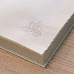 Ex-libris chien sur livre