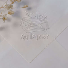 Ex-libris pile de livres