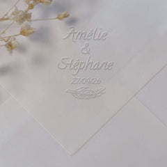 Embosseur Mariage branche d'olivier