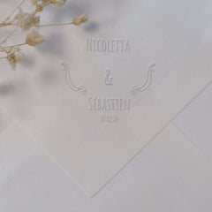 Embosseur Mariage rubans